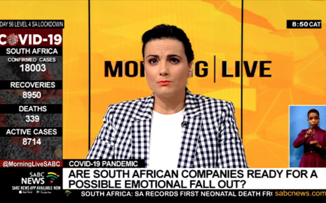 WATCH NOW: Mark Baker chatting to Leanne Manas on Morning Live-SABC!